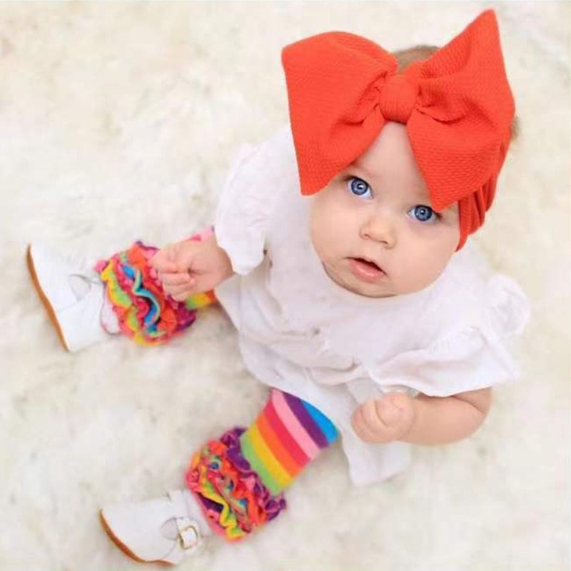 Baby Girls' Colorful Bow Headbands Set