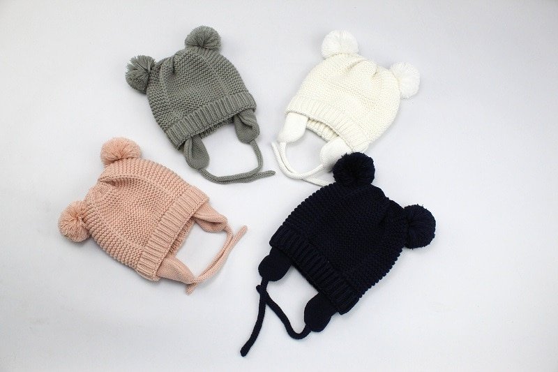 Baby's Warm Hat with Ears