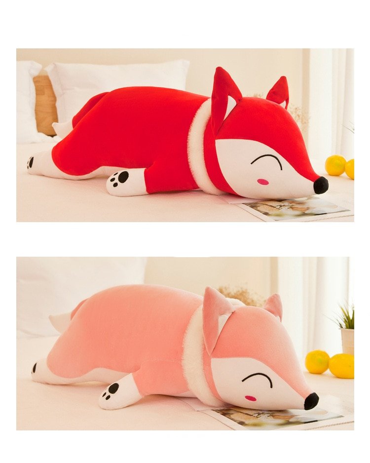 Kawaii Soft Fox Shaped Plush Toy