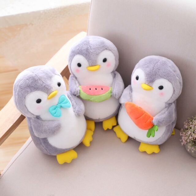 Kawaii Penguin Plush Toy Mom & Baby Life