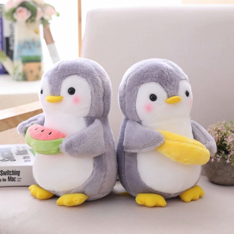 cute plush penguin