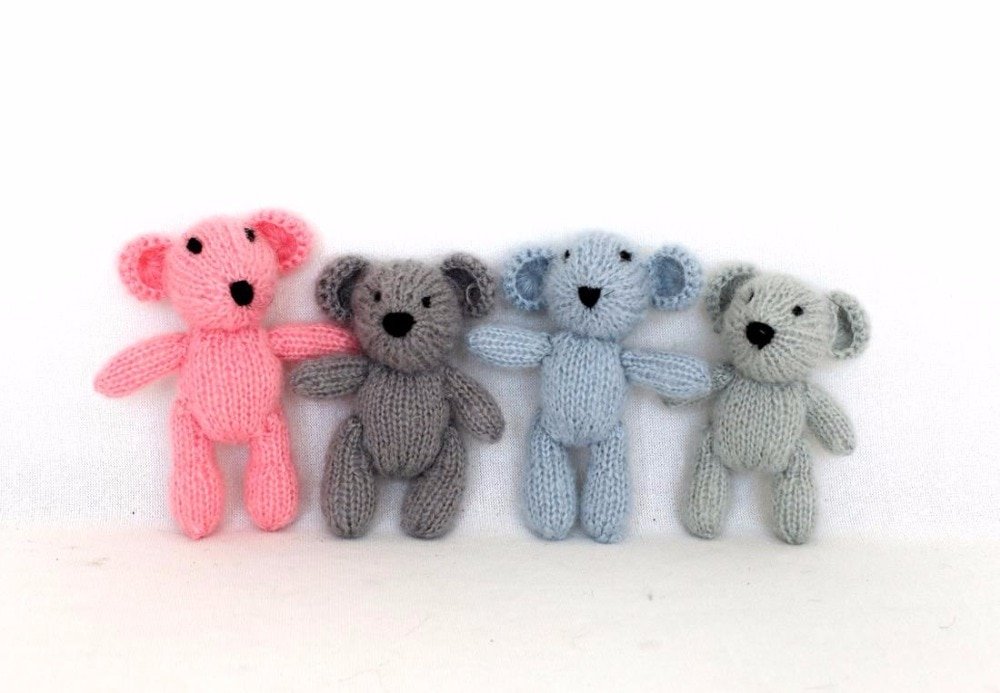 Newborn Knitted Teddy Bear Toy