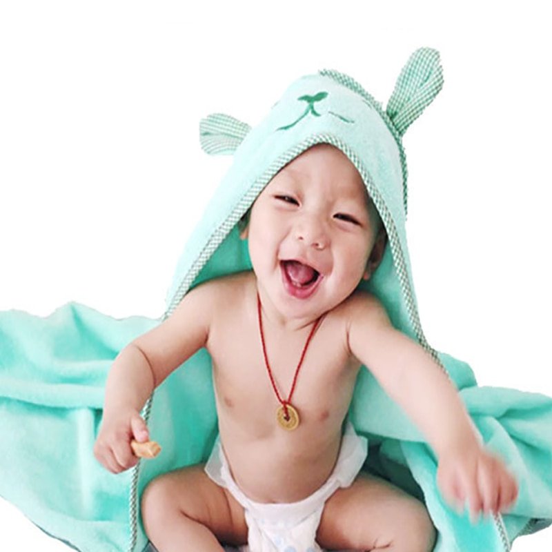 Babies Bath Hooded Towel