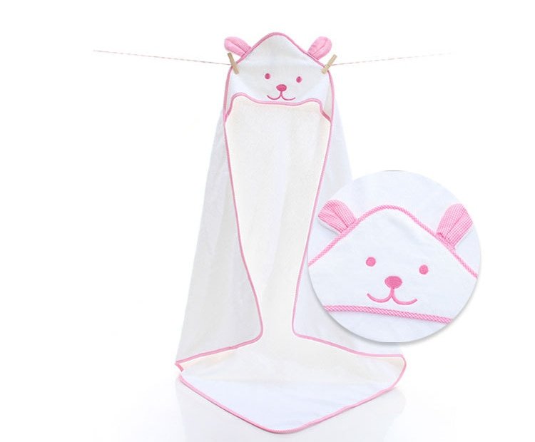 Babies Bath Hooded Towel