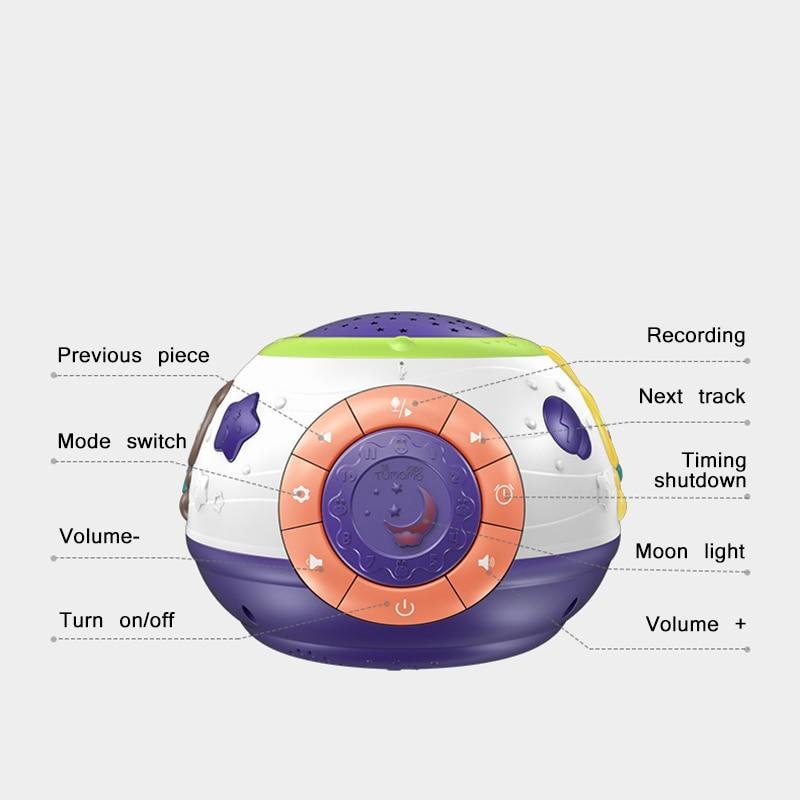 Night Light Starry Sky Projector