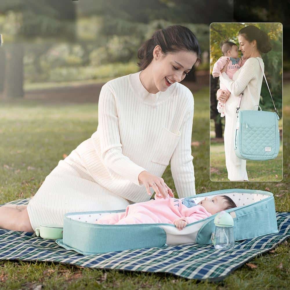 2 in 1 Foldable Baby Travel Bag & Bed